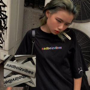 SADBOIZVIBES TEE - BLACK (membership)