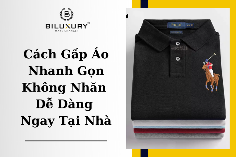 Huong dan cach gap gon hoac treo ao thun dai tay nam dung cach.