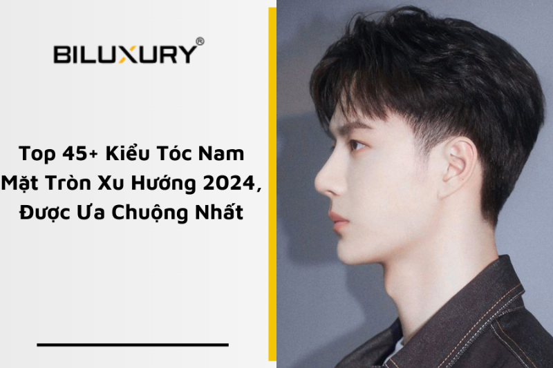 Minh họa các loại khuôn mặt phù hợp với kiểu tóc 7/3 nam ngắn