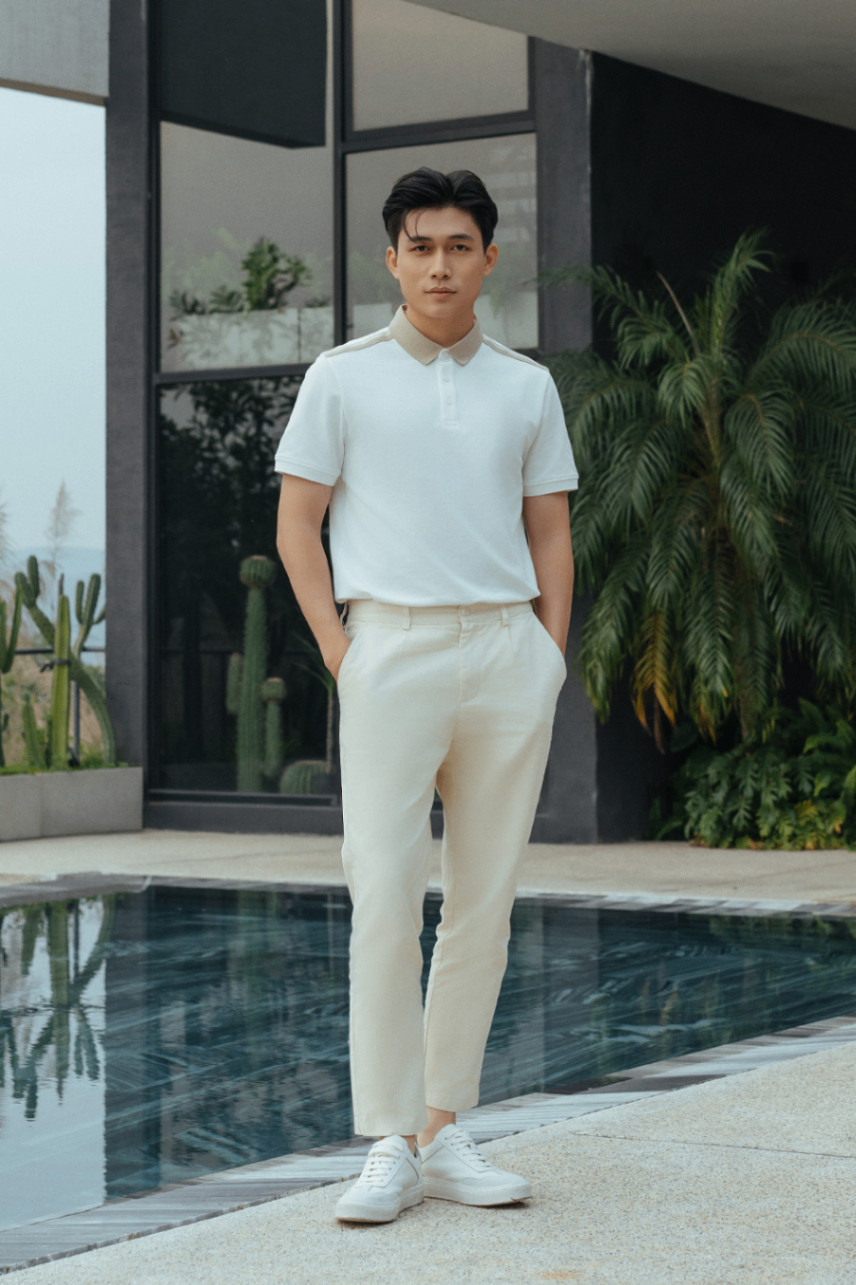 Áo Polo Nam Fitted Krik Với Thiết Kế Ôm Vừa Vặn