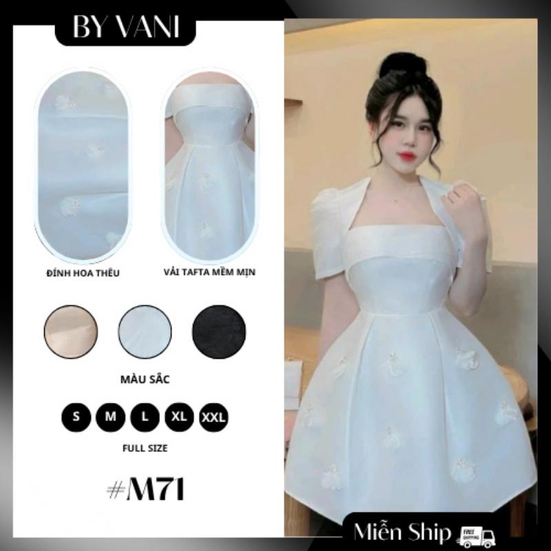 Áo cổ vuông tay phồng với phong cách cổ điển thanh lịch, tôn dáng