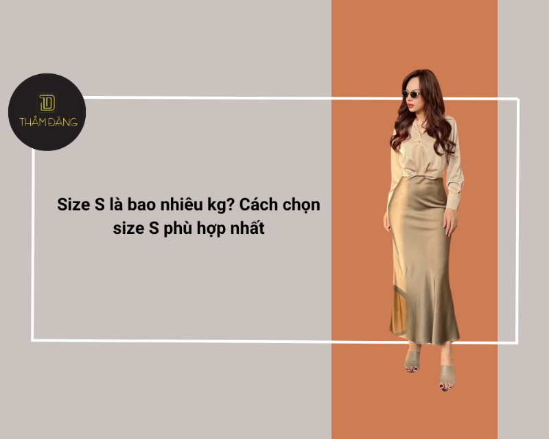 Bảng quy đổi kích thước size S dành cho người trưởng thành Việt Nam, giúp giải đáp size s bao nhiêu kg phù hợp.