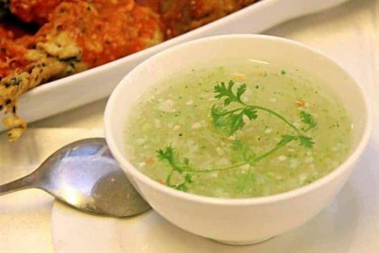 Cháo cua biển rau ngót bổ dưỡng cho bé