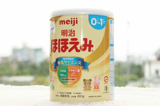 Các loại sữa Meiji khác nhau dựa trên nguồn gốc sản xuất và nhập khẩu
