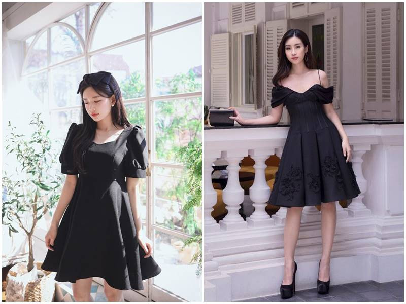 Mẫu đầm đen dự tiệc cao cấp, tôn lên vẻ đẹp sang trọng và quyến rũ cho phái nữ