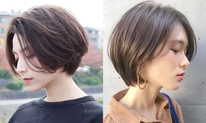 Kiểu tóc bob ngắn tỉa tầng tạo độ bồng bềnh cho mái tóc mỏng