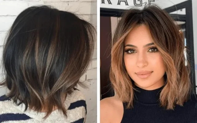 Phong cách cá tính với kiểu tóc ngắn nhuộm highlight nổi bật