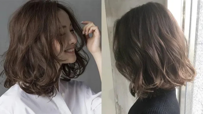 Mái tóc ngắn xoăn lơi mang vẻ đẹp nhẹ nhàng, bay bổng