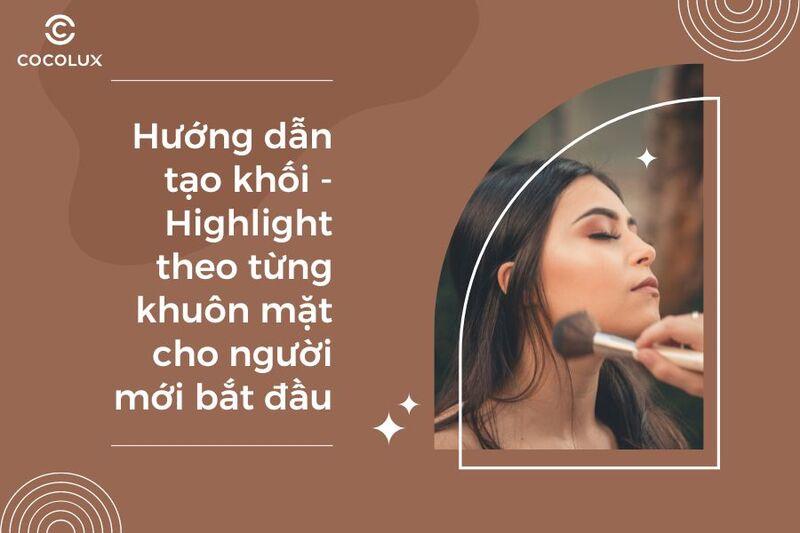 Một người trẻ đang trang điểm, tập trung vào việc tạo khối và đánh sáng để tôn lên vẻ đẹp của mặt hình tam giác ngược