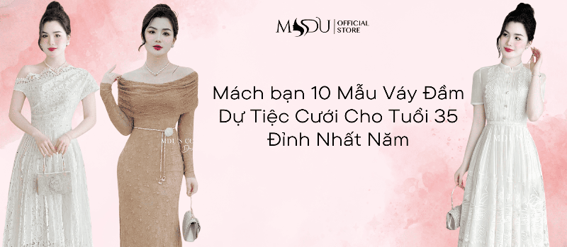 Một bảng màu hiển thị các tông màu váy phù hợp cho đám cưới như pastel, nude và màu ngọc bích, với các swatch màu và tên gọi, giúp người xem dễ dàng hình dung.