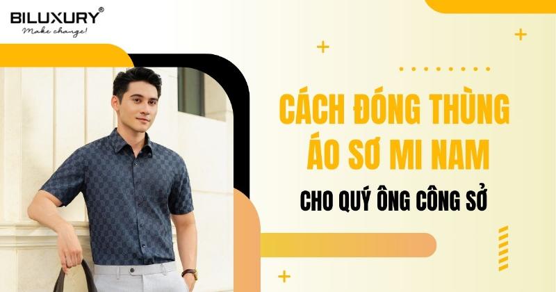 Một chàng trai đang sơ vin vạt trước áo sơ mi nam tay ngắn Hàn Quốc họa tiết, tạo vẻ năng động và phong cách đường phố.