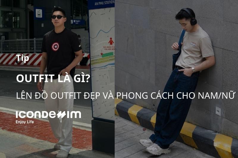 Cô gái trẻ mặc quần baggy denim rộng rãi, kết hợp áo croptop trắng và sneaker, toát lên vẻ ngoài năng động và tự tin khi đi dạo phố