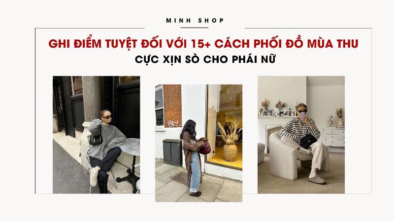 Một cô gái trẻ thanh lịch mặc áo thun nữ tay dài màu kem nhẹ nhàng bên trong, kết hợp với áo cardigan dệt kim màu nâu ấm áp và quần âu màu be, tạo nên vẻ ngoài thoải mái và tinh tế cho ngày thường.