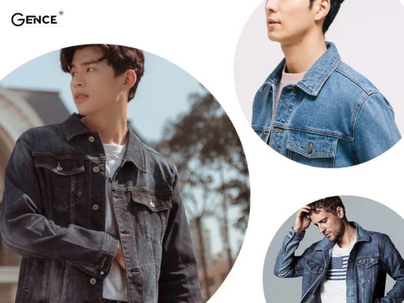 Gợi ý phối đồ với áo khoác jean nam đa dạng phong cách