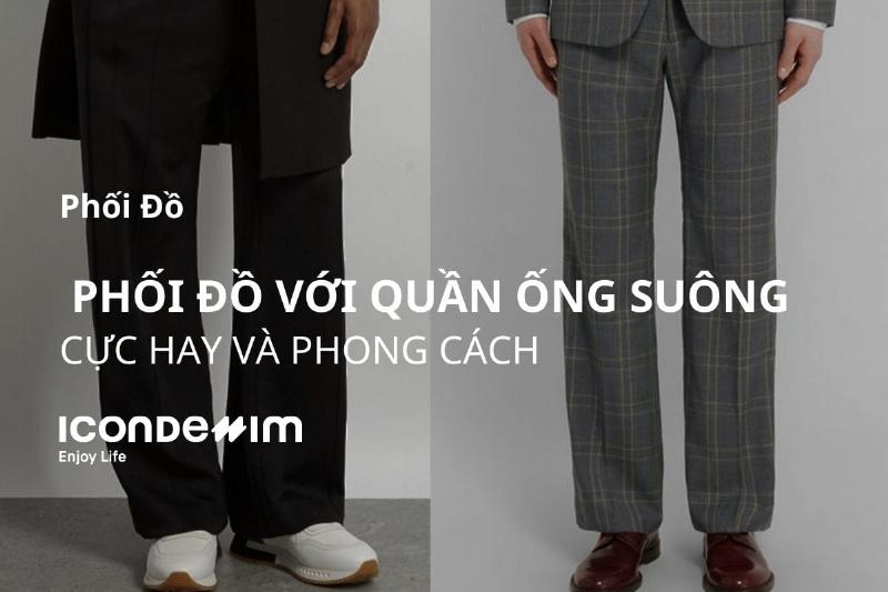 Một chàng trai trẻ với phong cách thời trang đơn giản nhưng cuốn hút, diện quần jean ống rộng nam Hàn Quốc màu xanh đậm, áo khoác denim và giày sneakers, toát lên vẻ cool ngầu của phong cách street style