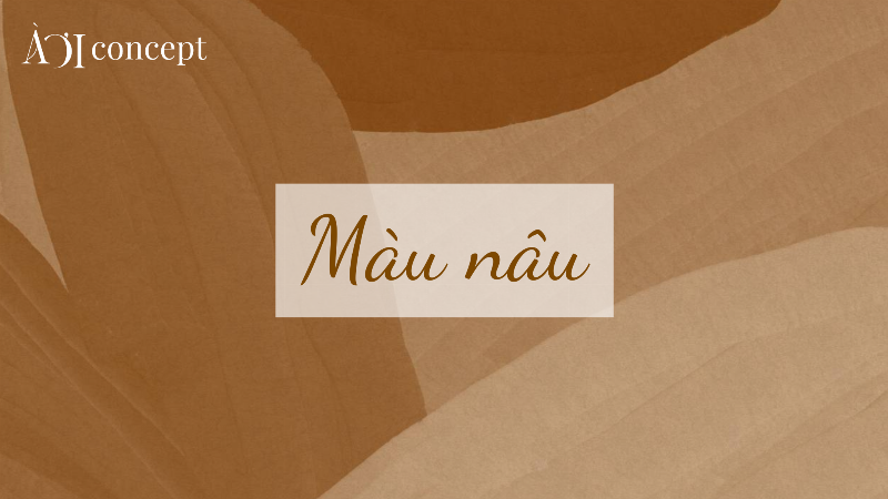 Các sắc thái của màu nâu và ý nghĩa trong thời trang, phối màu nâu, phong cách trang phục nâu.