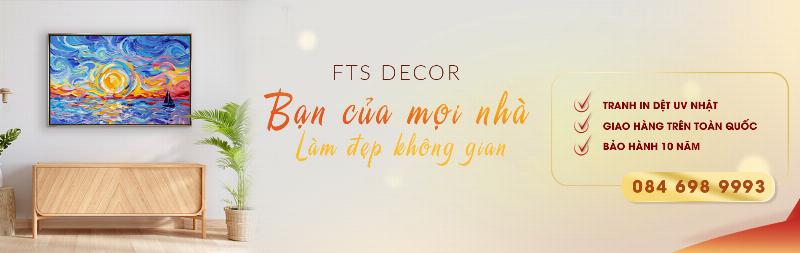 Bức tranh nghệ thuật trừu tượng với các sắc độ màu thiên thanh, gợi cảm giác bình yên