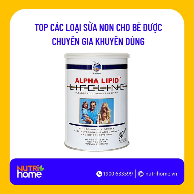 Sữa non Alpha Lipid Lifeline tăng cường miễn dịch từ New Zealand