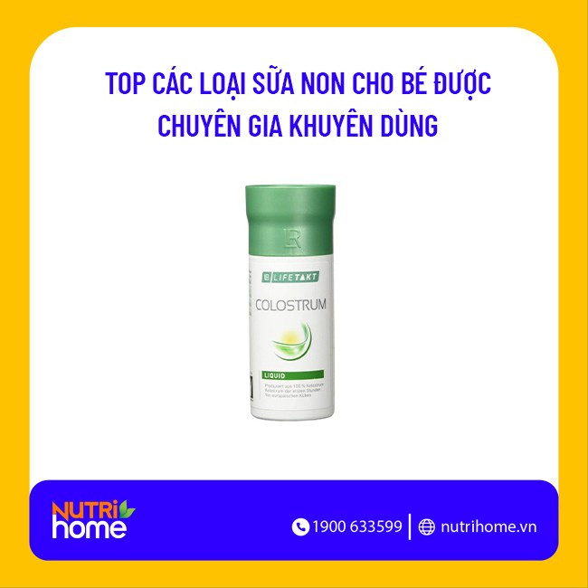 Sữa non Colostrum Đức tăng cường hệ miễn dịch cho trẻ