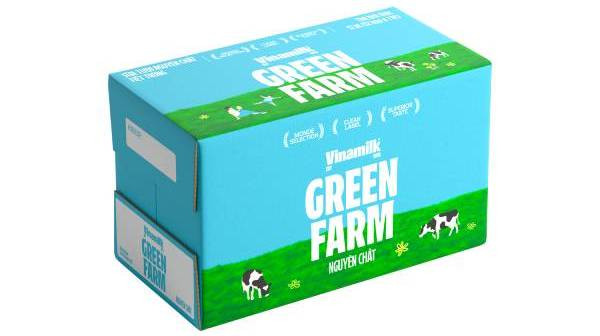 Thùng sữa tươi tiệt trùng Green Farm nguyên chất