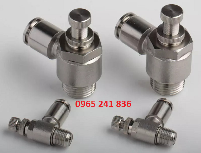 Van tiết lưu khí nén bằng inox cho các ứng dụng công nghiệp