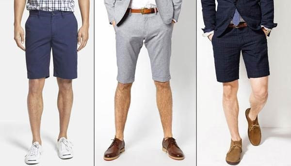 Nam mặc quần short kaki size M, ví dụ quần short nam size M thoải mái