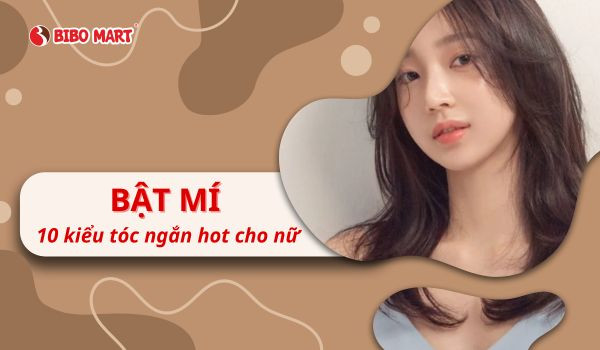 phụ nữ trẻ trung với kiểu tóc ngắn uốn nhẹ