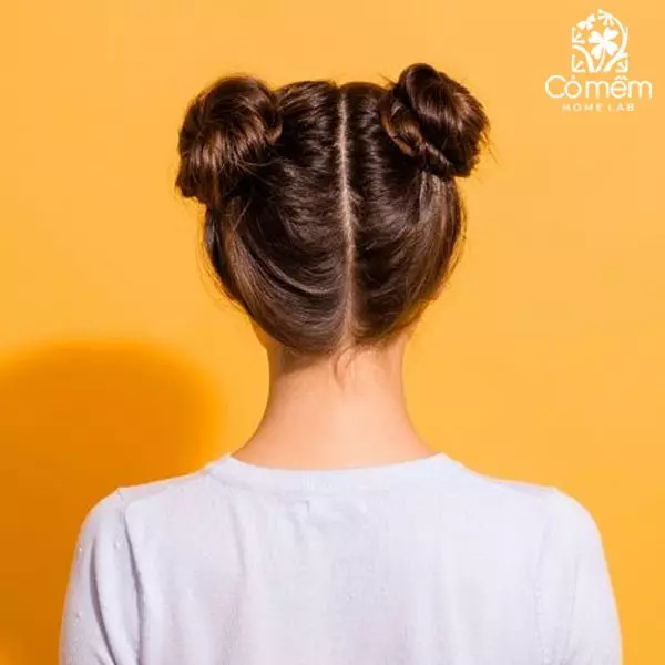 Tóc búi Na Tra đôi cao ngộ nghĩnh