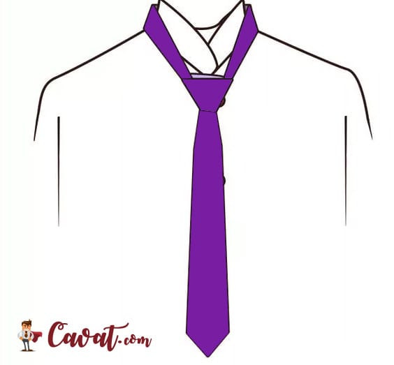 Hoàn thiện nút thắt cà vạt Windsor truyền thống