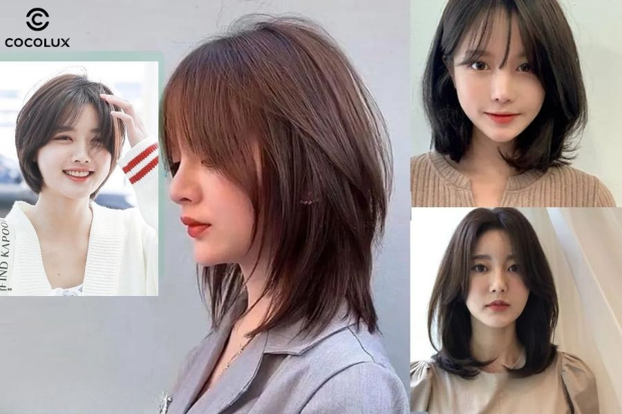 Tóc ngắn có độ dài linh hoạt từ ngang môi đến ngang vai