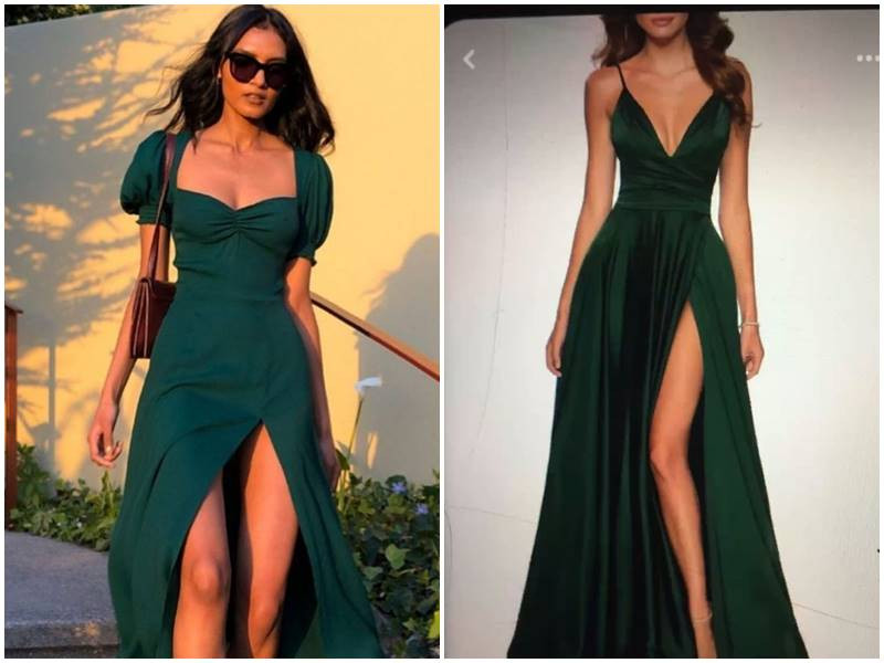 Đầm đẹp đi đám cưới cho người 70kg, dáng chữ A