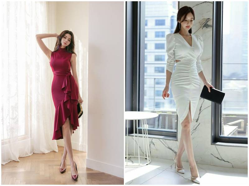 Đầm ôm body sexy, tôn lên đường cong hoàn hảo