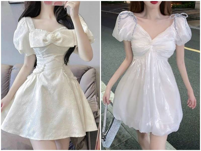 Thiết kế đầm có tay cho người bắp tay to