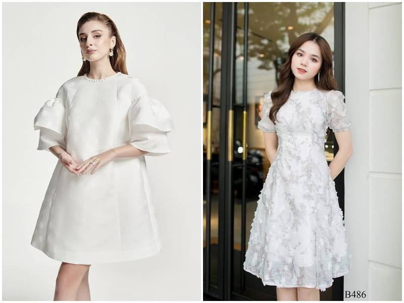 Đầm suông dự tiệc sang trọng và thoải mái