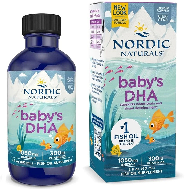 Baby's DHA Nordic Naturals an toàn tuyệt đối cho bé