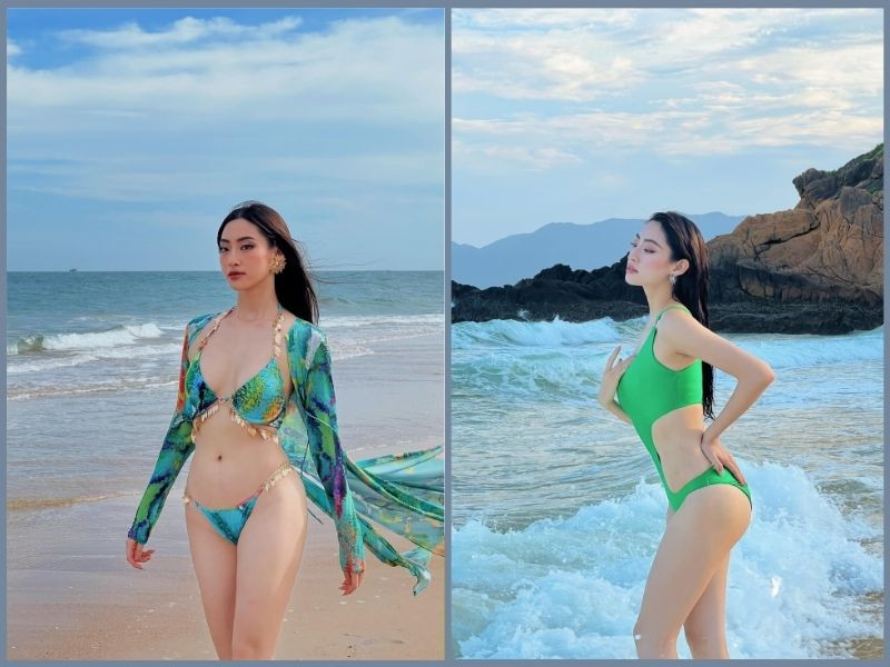 Gợi cảm, quyến rũ với bikini 1 mảnh hoặc 2 mảnh