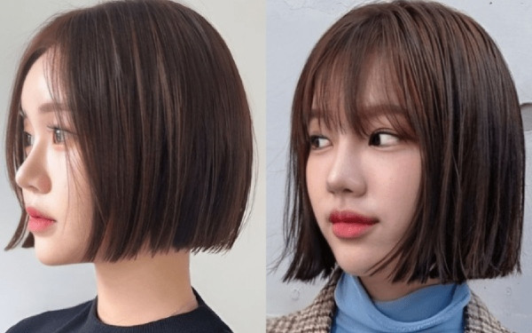 tóc bob duỗi thẳng đẹp thanh lịch