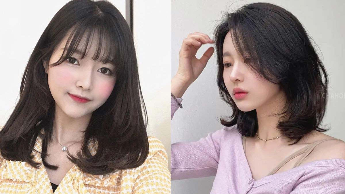 Kiểu tóc bob ngang vai uốn nhẹ đẹp thanh lịch