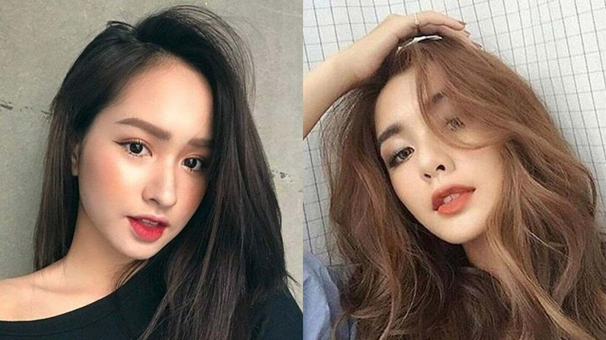 Kiểu tóc nữ hai mái dài thanh thoát