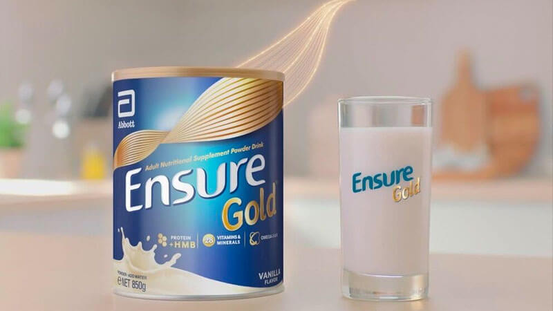 Thương hiệu sữa Ensure nổi tiếng toàn cầu trong lĩnh vực dinh dưỡng và sức khỏe