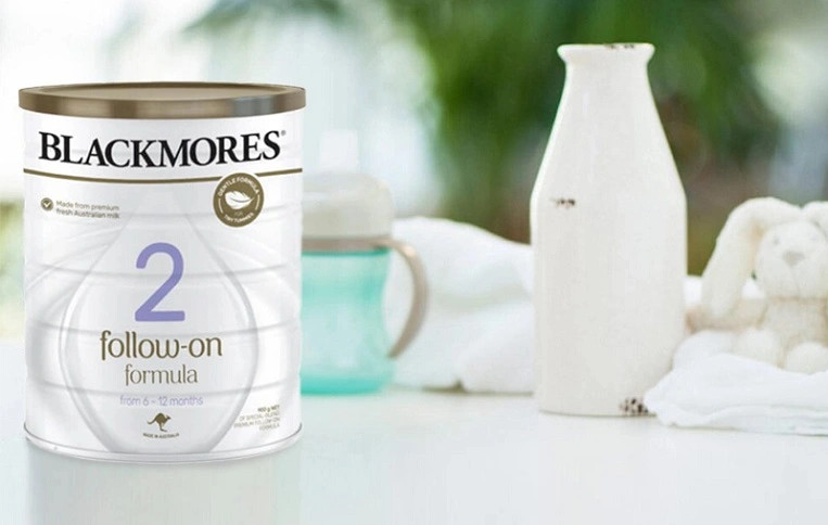 Sữa Blackmores số 2 giúp bé 6-12 tháng cải thiện cân nặng