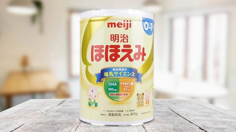 Sữa giúp bé 6 tháng tăng cân Meiji
