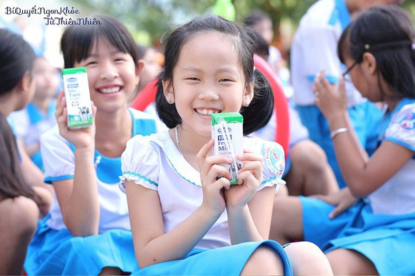 Hình ảnh đồng cỏ xanh mướt và những chú bò sữa khỏe mạnh, nguồn nguyên liệu tự nhiên cho Vinamilk.