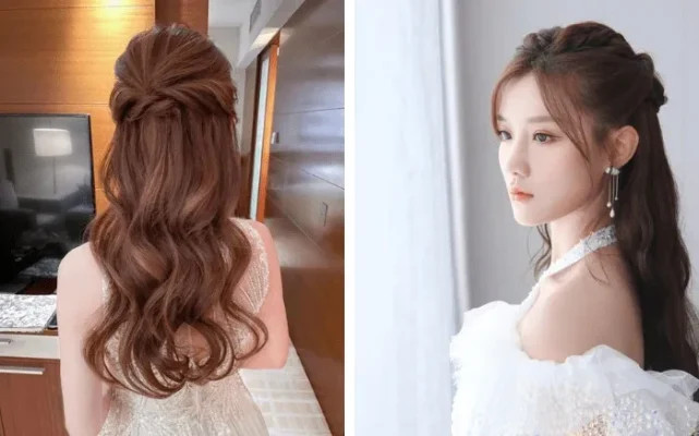 Cách tạo kiểu tóc tết nửa đầu đơn giản tại nhà