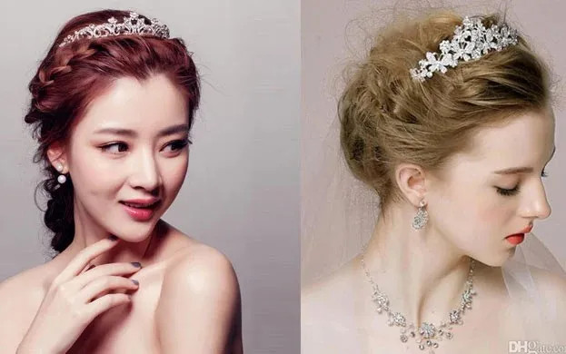 Tóc tết vương miện cổ điển và tinh tế