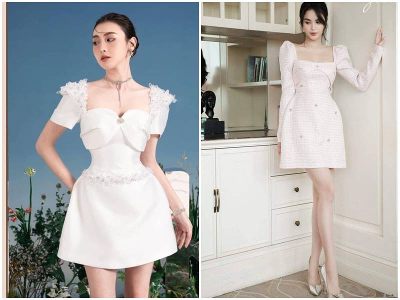Váy đầm dự tiệc cưới trẻ trung và sành điệu