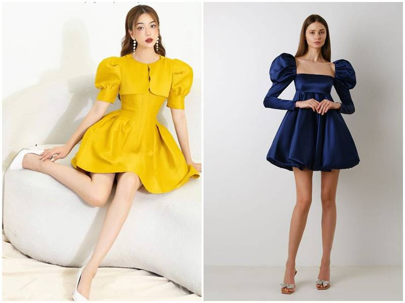 Thiết kế váy đầm dự tiệc cưới trẻ trung, duyên dáng