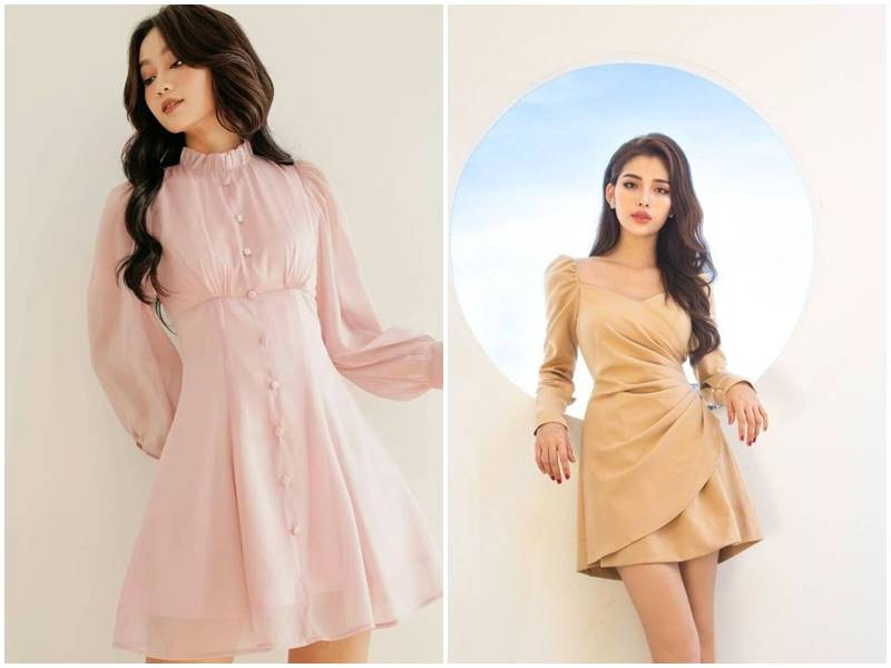 Đầm dự tiệc tuổi 40 thanh lịch, sang trọng