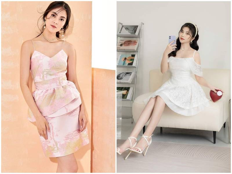 Thiết kế váy hở lưng độc đáo, sang trọng
