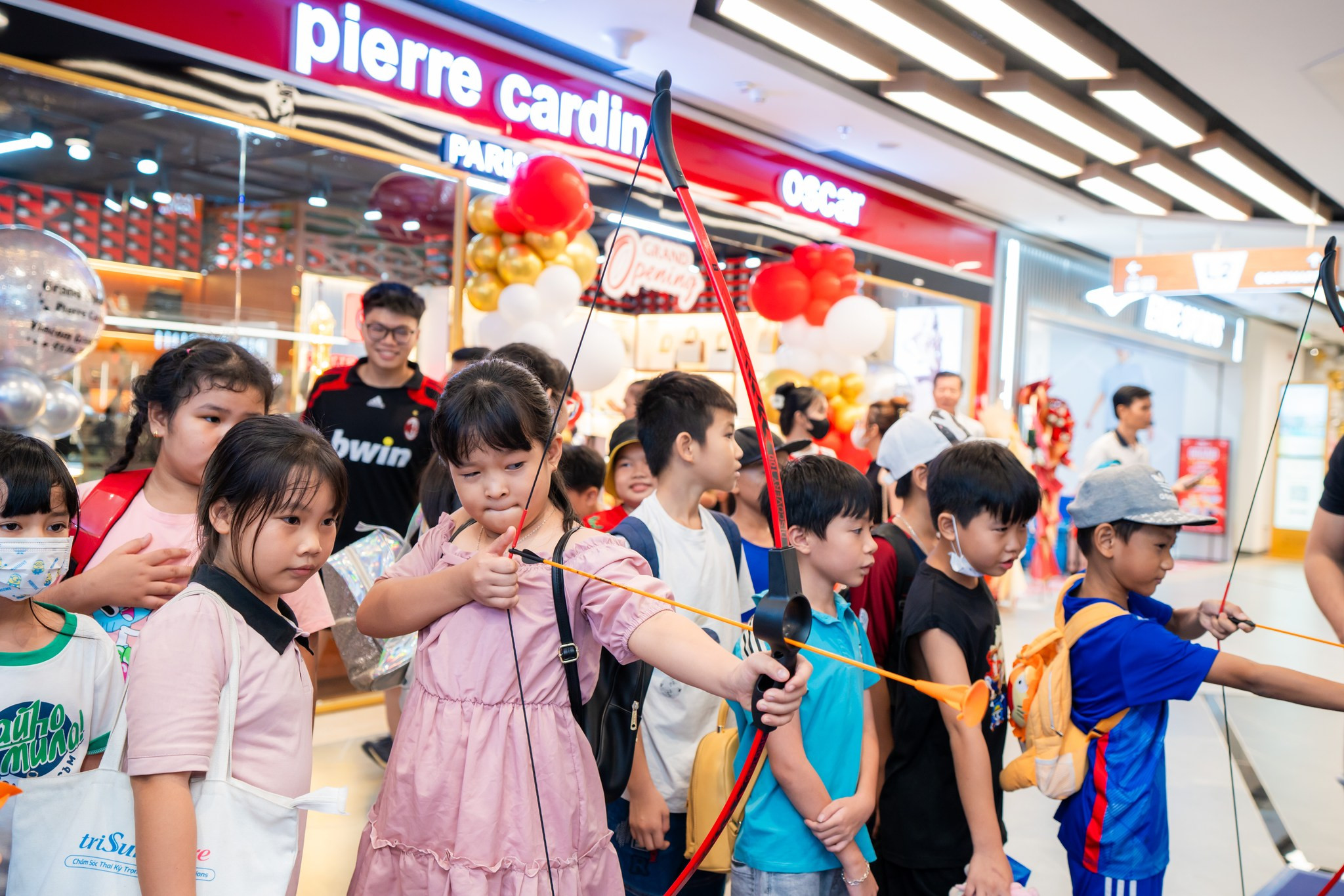 Cận cảnh một góc check-in nghệ thuật bên trong Vincom Grand Park